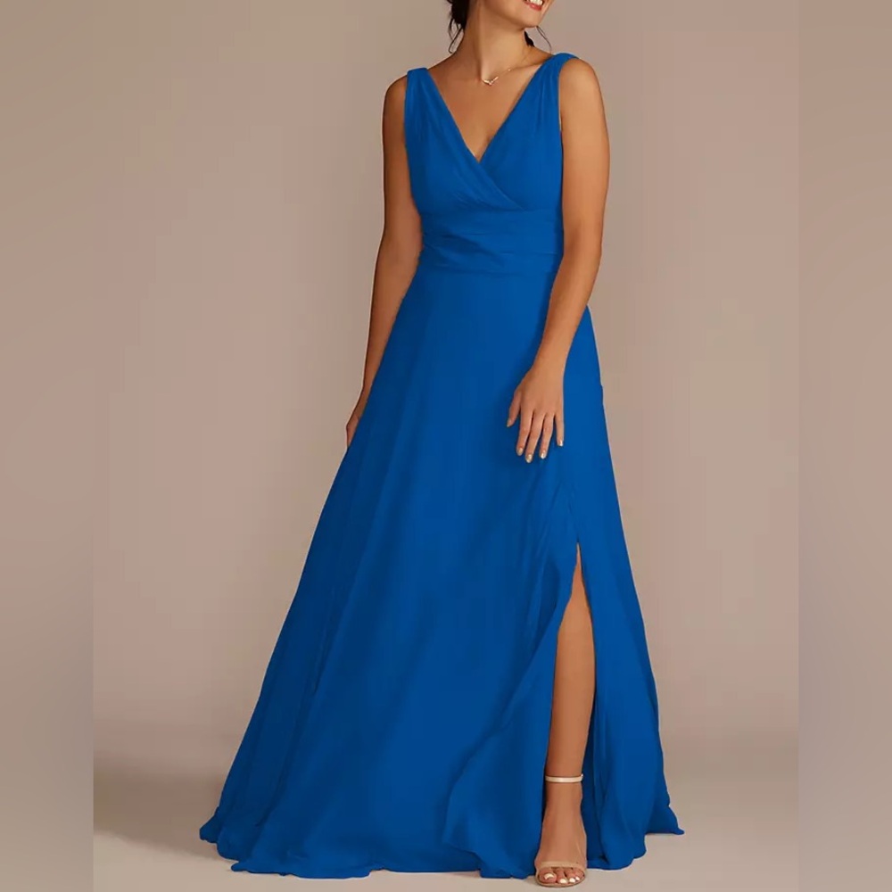 Long Chiffon Surplice Tank Dress
STYLE# F19831